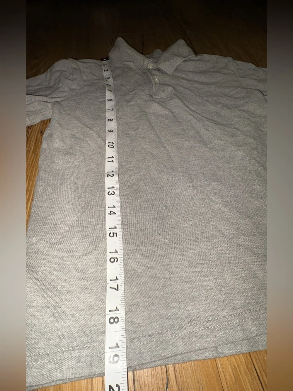 Classic Kids Polo Shirt - Light Gray